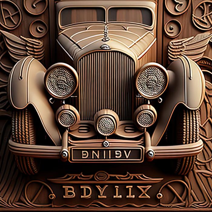 3D model Bentley 35 Litre (STL)